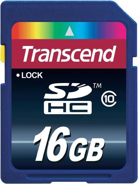 Transcend SDHC Class 10 16 GB - Tek.no